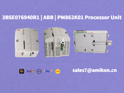 3BSE076940R1 | ABB | PM862K01 Processor Unit