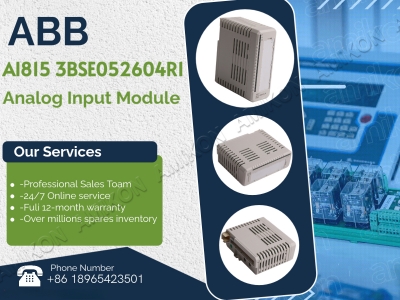 How ABB AI815 3BSE052604R1 Transforms Industrial Analog Input Systems