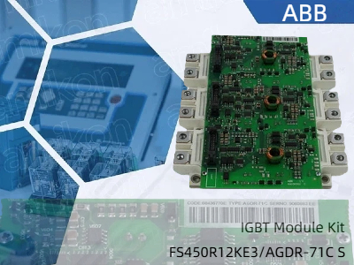 What Makes the ABB FS450R12KE3/AGDR-71C S IGBT Module Kit Essential for High-Power Industrial Drives?
