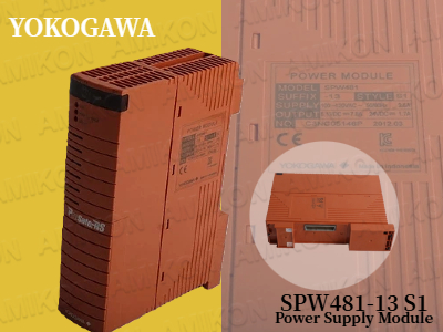 Optimizing Industrial Automation with the YOKOGAWA SPW481-13 S1 Power Supply Module