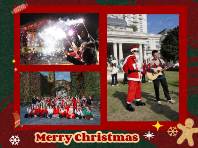 Merry Christmas! Let's share the joy of the festival together