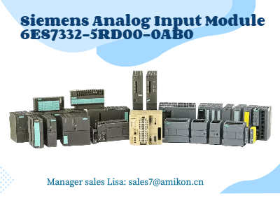 6ES7332-5RD00-0AB0 Siemens Analog Input Module 